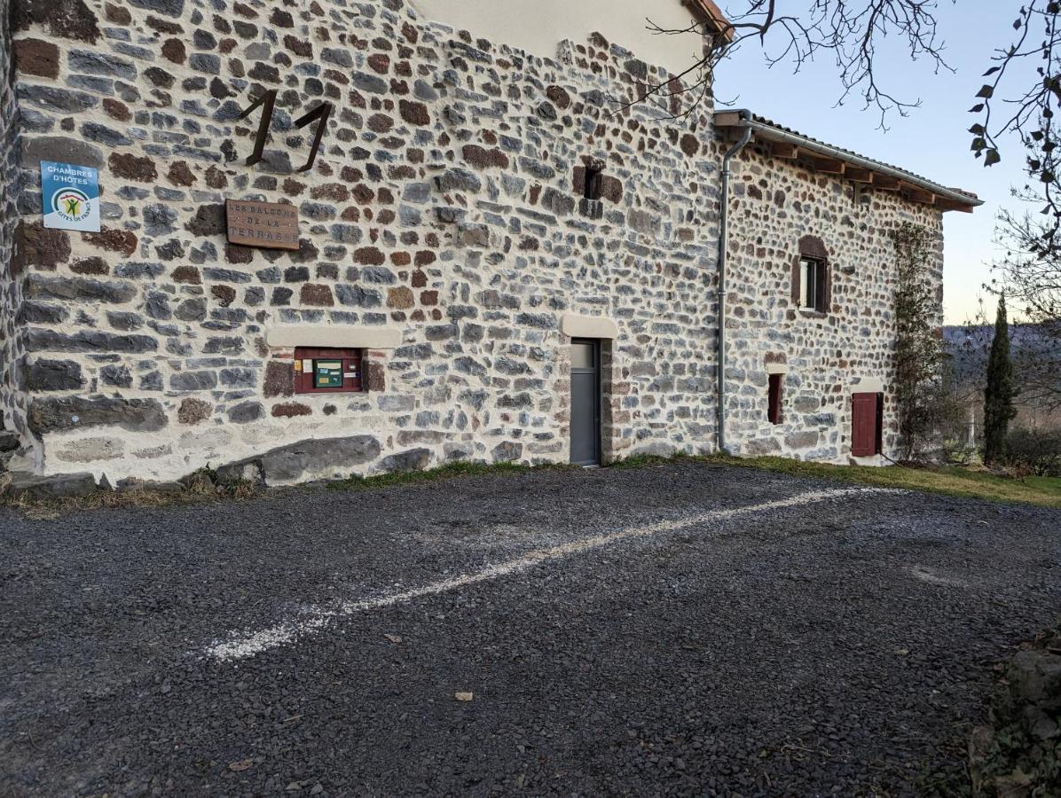 Les Balcons De La Terrasse Bed & Breakfast Arsac-en-Velay Bagian luar foto